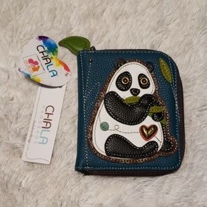 BNWT Chala Zip Around Wallet